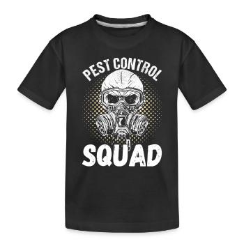 Exterminateur de lutte antiparasitaire - T-shirt bio Premium Enfant - noir - Devant