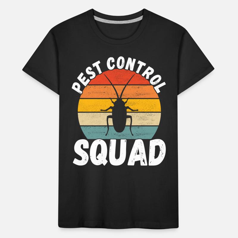 Pest Control Exterminator Kids' Premium Organic T-Shirt