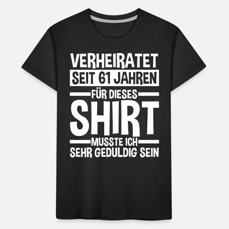 Mariage Ormes Mariage 61 ans Mariage T-shirt bio Premium Enfant