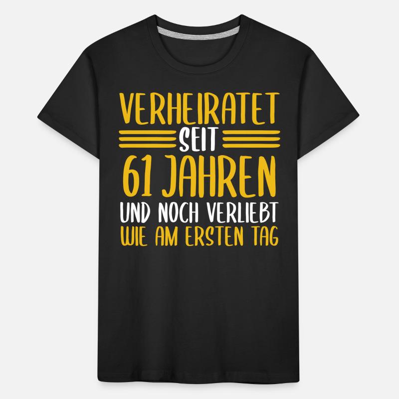Mariage Ormes Mariage 61 ans Mariage T-shirt bio Premium Enfant