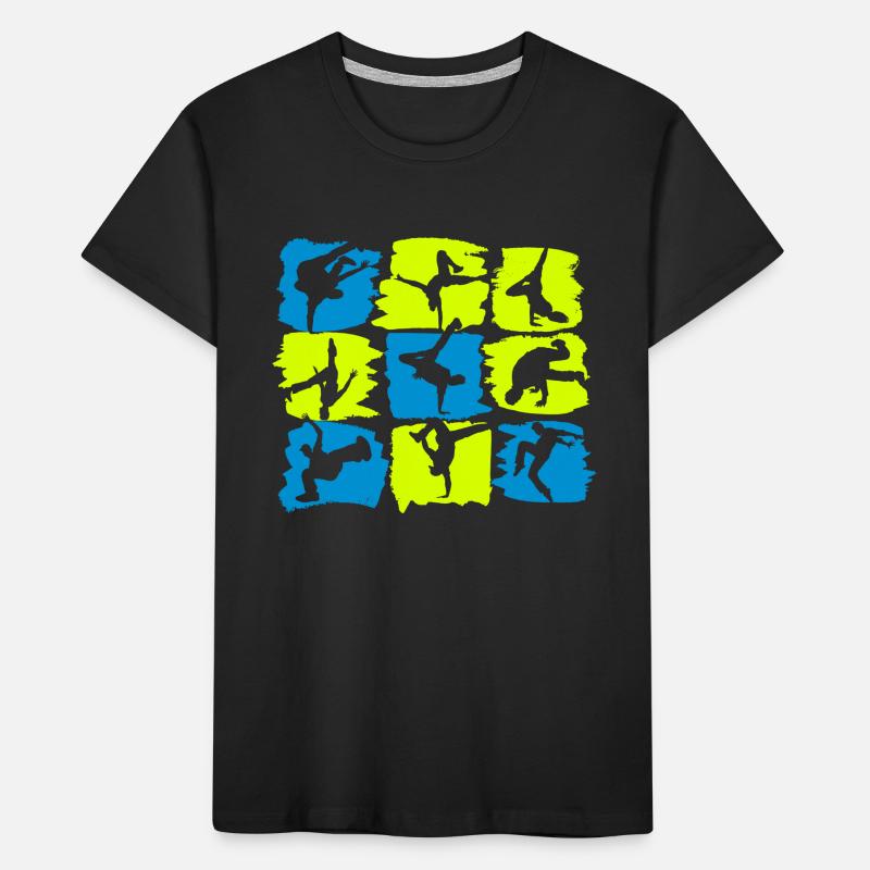 Breakdance Breakdancer - Tänzer B-Boying Geschenk Kinder Premium Bio T-Shirt