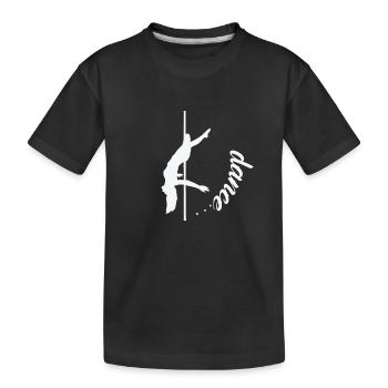 Danse Pole dance Pole dance - T-shirt bio Premium Enfant - noir - Devant