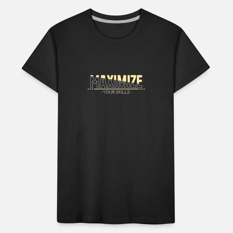 Maximize Your Potential Kids' Premium Organic T-Shirt
