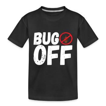 Exterminateurs de lutte antiparasitaire - T-shirt bio Premium Enfant - noir - Devant