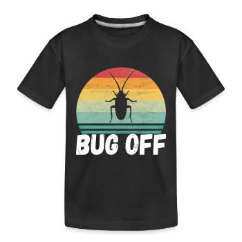 Exterminateur de lutte antiparasitaire - T-shirt bio Premium Enfant - noir - Devant