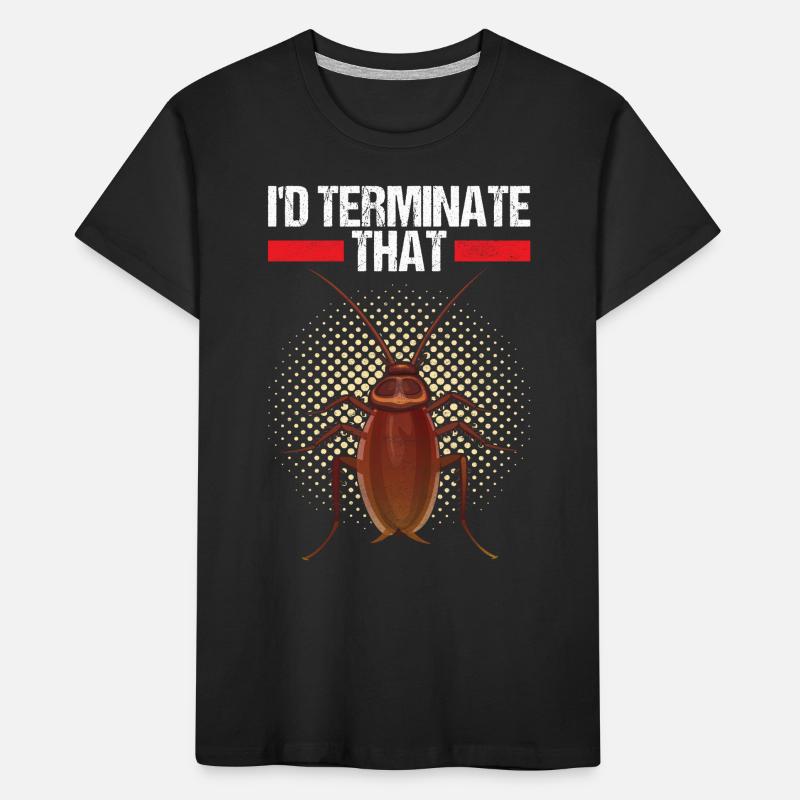Pest Control Exterminator Kids' Premium Organic T-Shirt