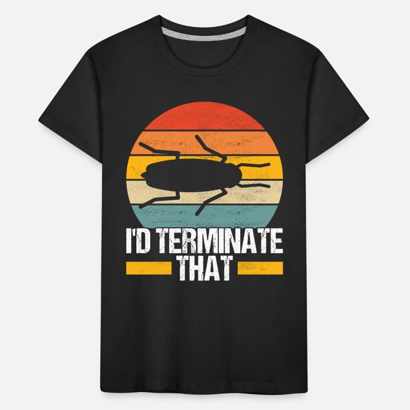 Pest Control Exterminator Kids' Premium Organic T-Shirt