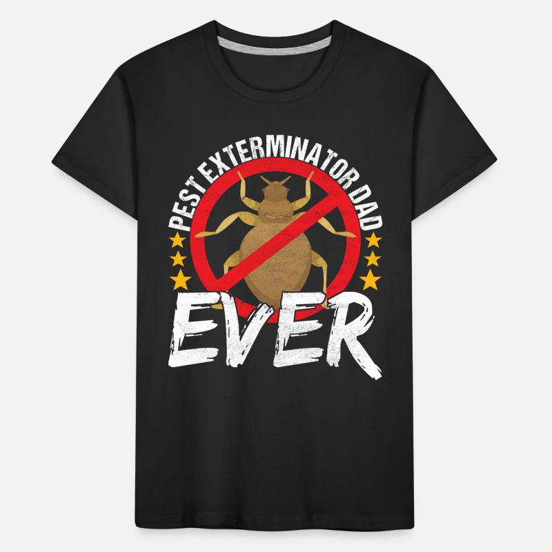 Pest Control Exterminator Kids' Premium Organic T-Shirt