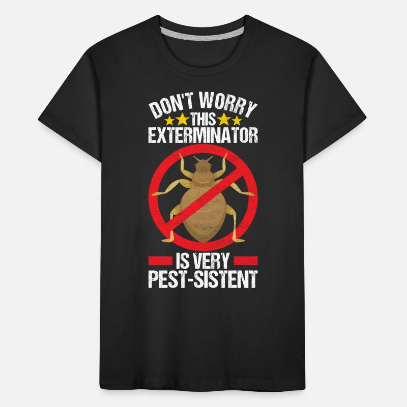 Pest Control Exterminator Kids' Premium Organic T-Shirt