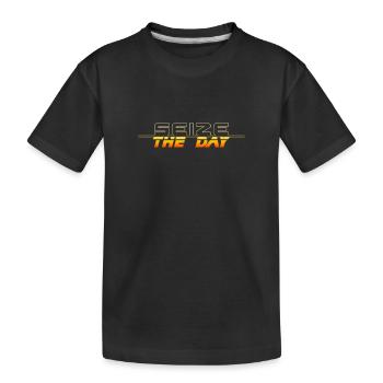 Carpe Diem: Seize the Day - Kids' Premium Organic T-Shirt - black - Front