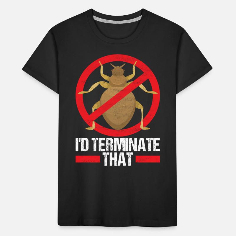 Pest Control Exterminator Kids' Premium Organic T-Shirt