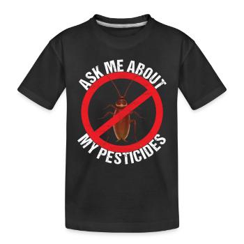 Exterminateurs en lutte antiparasitaire - T-shirt bio Premium Enfant - noir - Devant