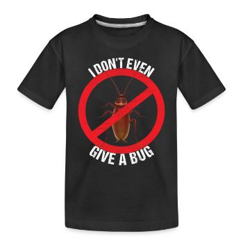 Pest Control Exterminator - Kids' Premium Organic T-Shirt - black - Front