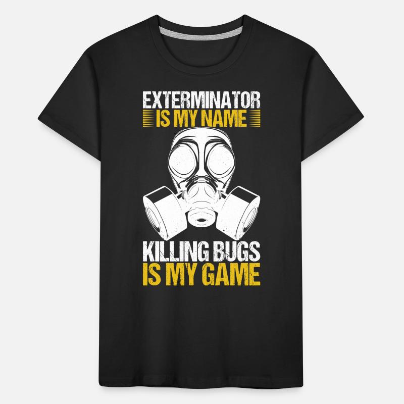 Pest Control Exterminator Kids' Premium Organic T-Shirt