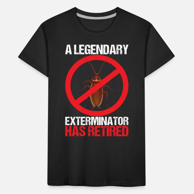 Pest Control Exterminator Kids' Premium Organic T-Shirt