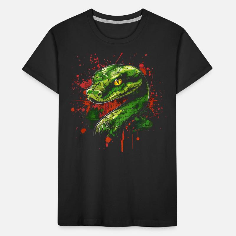 Serpent T-shirt bio Premium Enfant