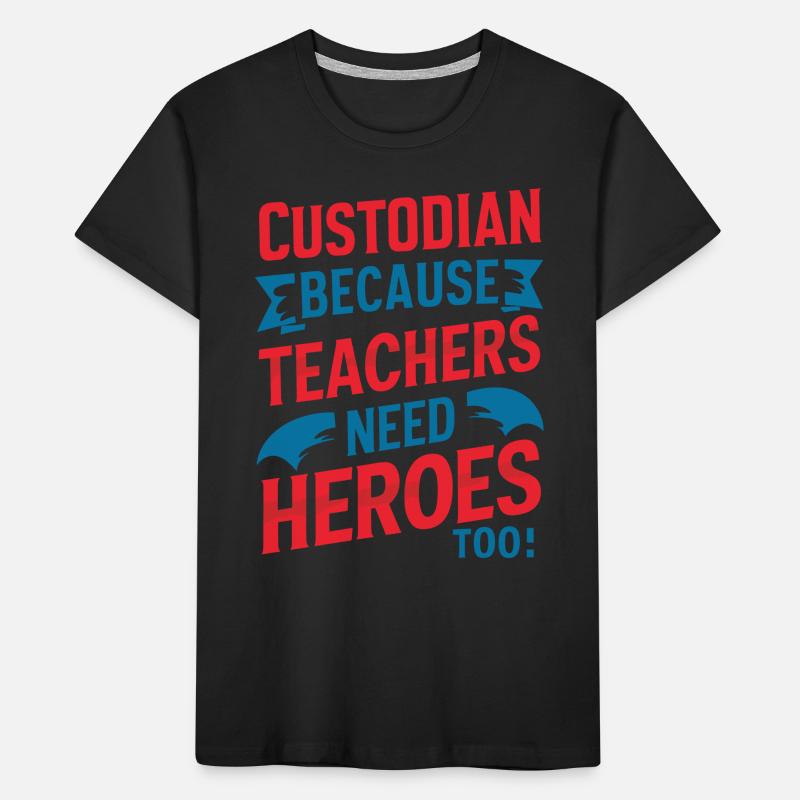 School administrators School staff Caretakers Kids' Premium Organic T-Shirt