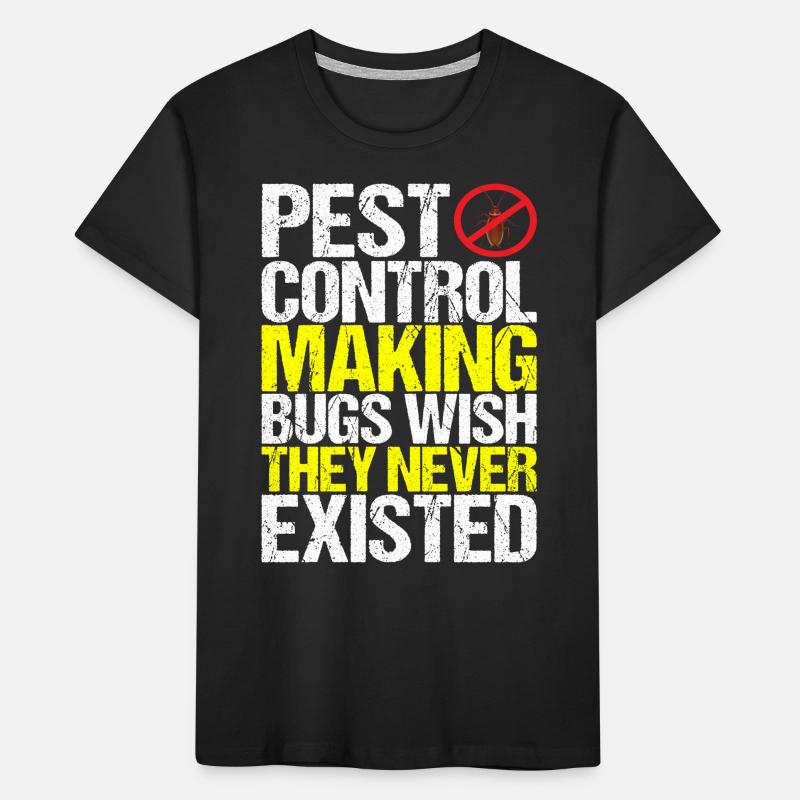 Schädlingsbekämpfung Kammerjäger Kinder Premium Bio T-Shirt