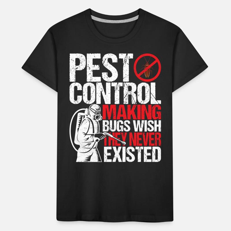 Pest Control Exterminators Kids' Premium Organic T-Shirt