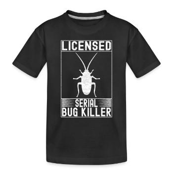 Exterminateurs de lutte antiparasitaire - T-shirt bio Premium Enfant - noir - Devant