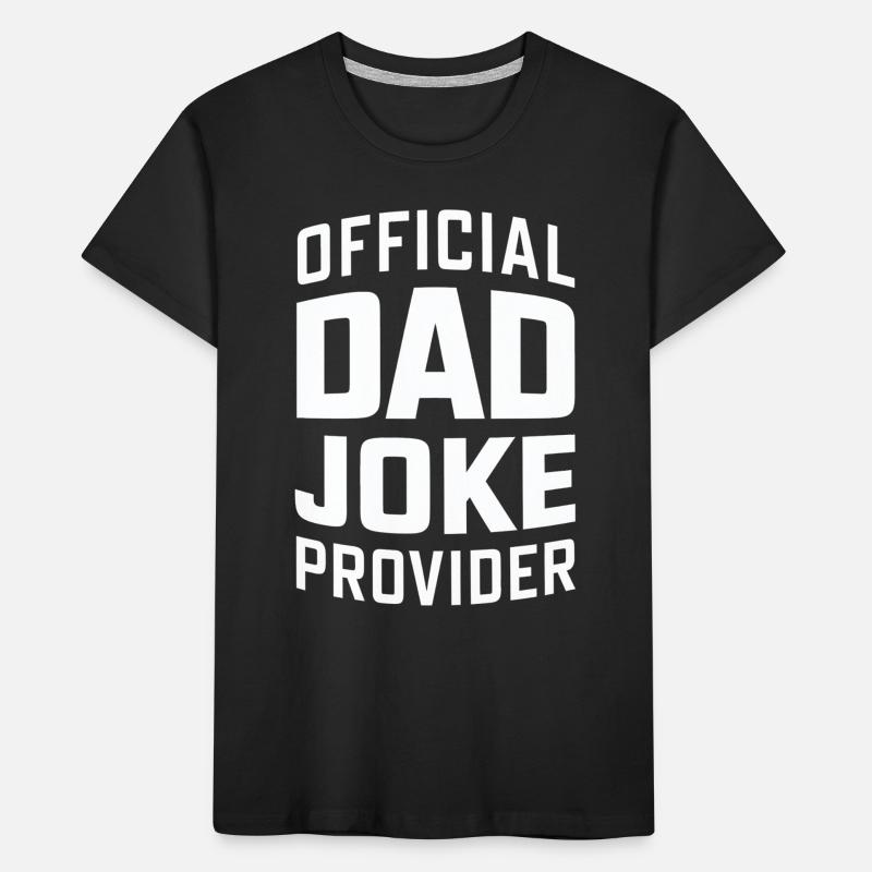 Offizieller Dad Joke Versorger Kinder Premium Bio T-Shirt