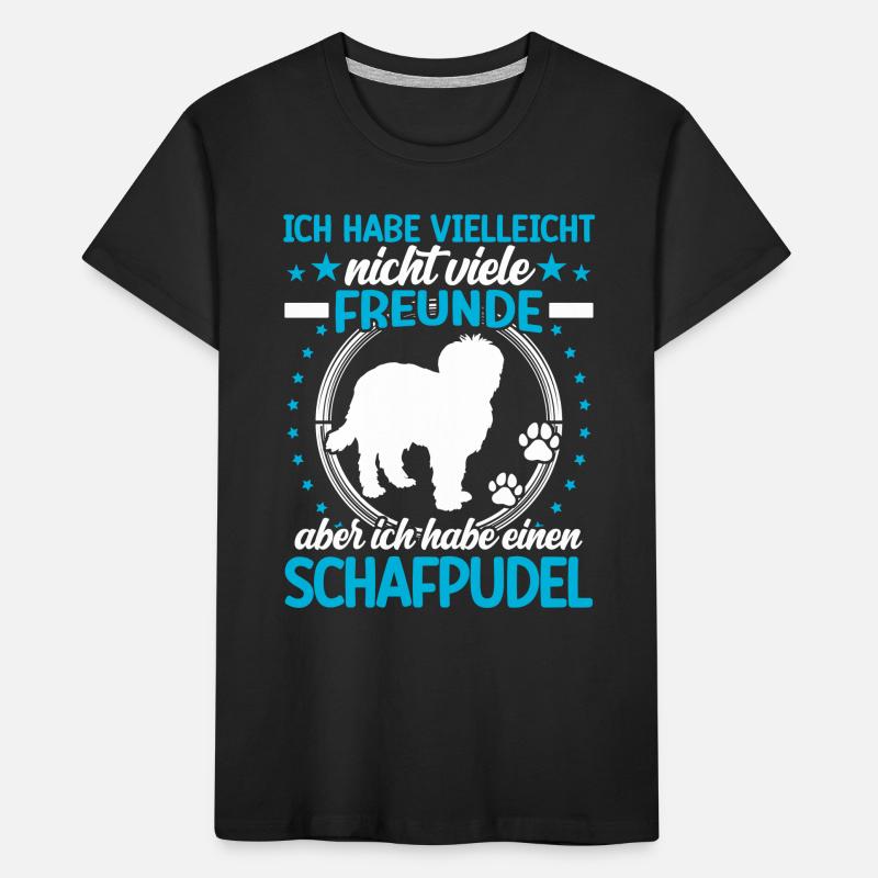 Le caniche mouton est mon caniche de troupeau ami T-shirt bio Premium Enfant