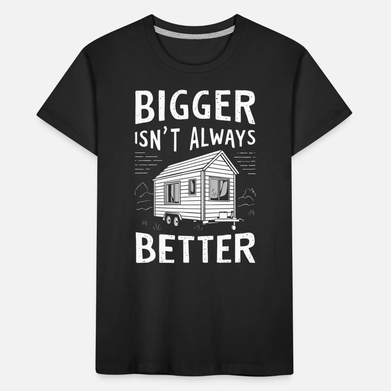 Rolling Tiny House Minimalist Lifestyle Kids' Premium Organic T-Shirt