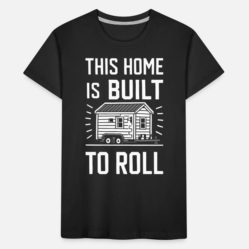 Rolling Tiny House Mode de vie minimaliste T-shirt bio Premium Enfant