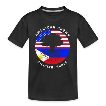 Filipino Philippines - T-shirt bio Premium Enfant - noir - Devant