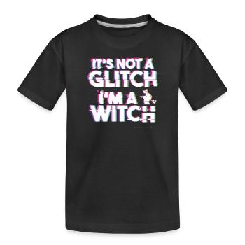 « Ce n’est pas un problème, je suis une sorcière » Occulte gothique - T-shirt bio Premium Enfant - noir - Devant