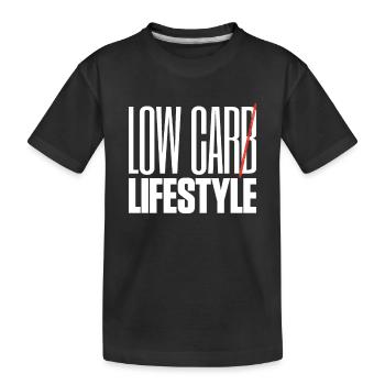 Low Car Lifestyle Auto Tuning - Kinder Premium Bio T-Shirt - Schwarz - Vorne