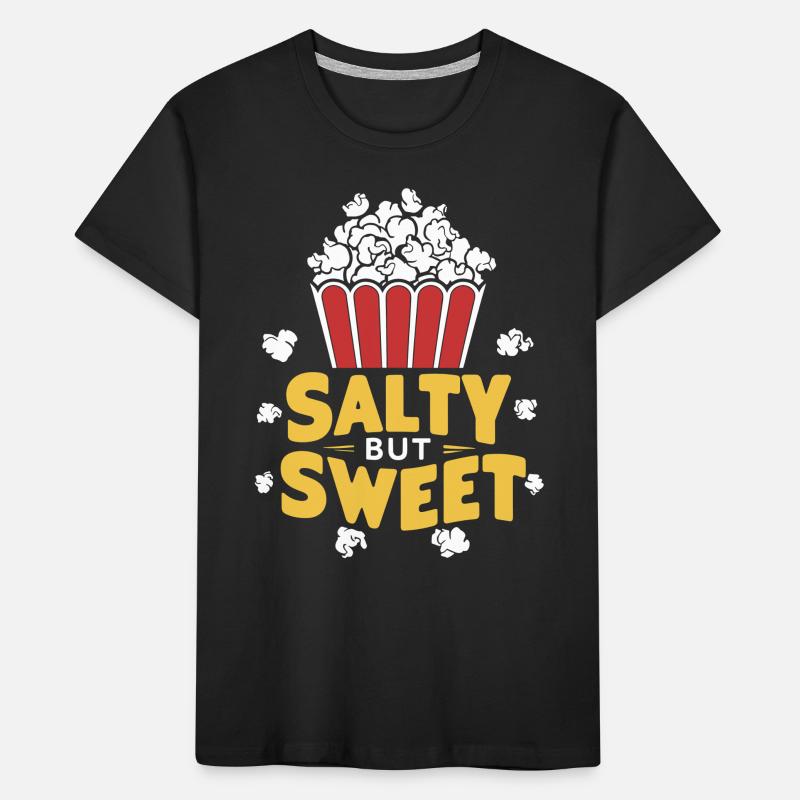 Dicton de pop-corn amusant, pop-corn en rafale T-shirt bio Premium Enfant