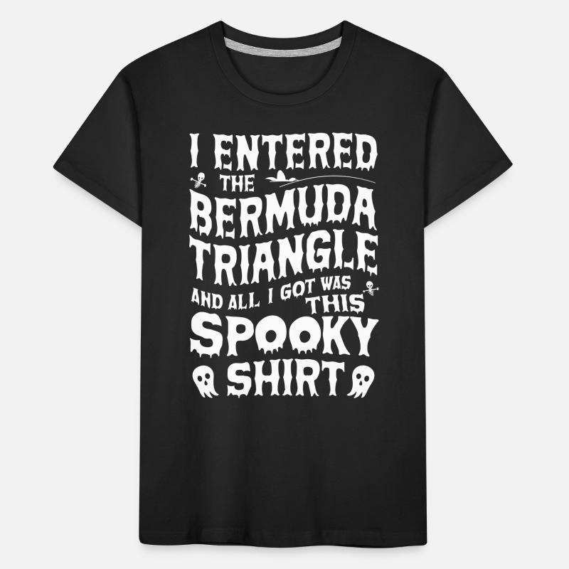 Mysterious disappearances in the Bermuda Triangle Kids' Premium Organic T-Shirt