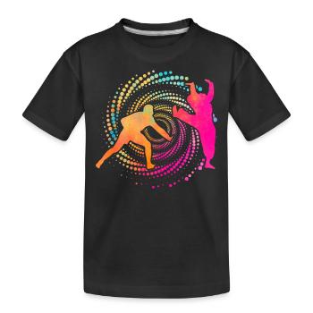 Capoeira - T-shirt bio Premium Enfant - noir - Devant