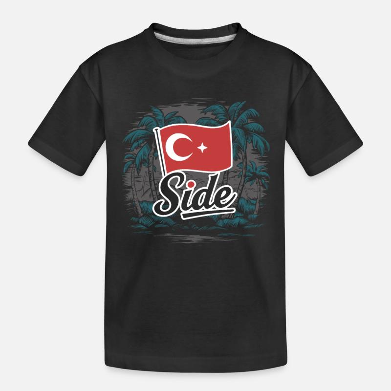 Côté dinde - T-shirt bio Premium Enfant - noir