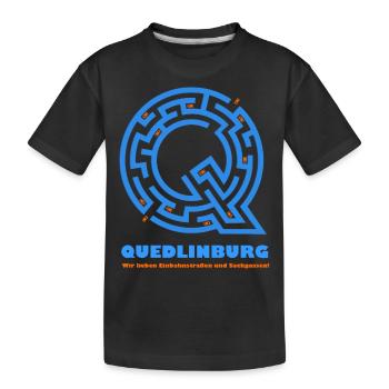 Quedlinburg (Street Edition) - Kids' Premium Organic T-Shirt - black - Front