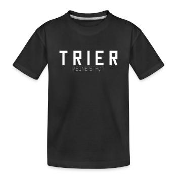 Trier Meine Stadt - Kinder Premium Bio T-Shirt - Schwarz - Vorne