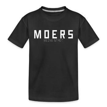 Moers Meine Stadt - Kinder Premium Bio T-Shirt - Schwarz - Vorne