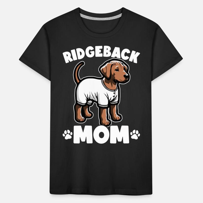 Chien Rhodesian Ridgeback Rhodesian Ridgebacks T-shirt bio Premium Enfant