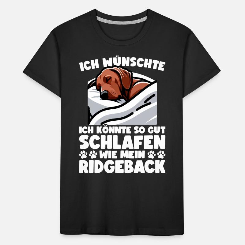 Rhodesian Ridgeback Hund Rhodesian Ridgebacks Kinder Premium Bio T-Shirt