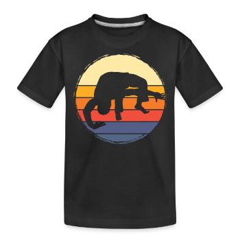 Capoeira - Kinder Premium Bio T-Shirt - Schwarz - Vorne