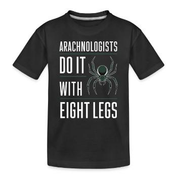 Pet Spider, Tarantula, Spider Lover - Kids' Premium Organic T-Shirt - black - Front