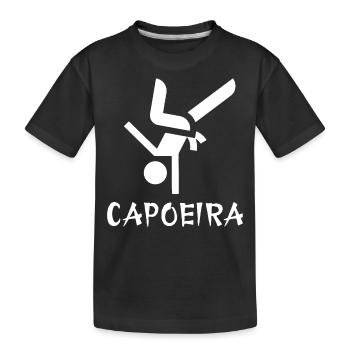 Capoeira - T-shirt bio Premium Enfant - noir - Devant