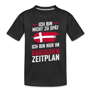 Danois Danemark - T-shirt bio Premium Enfant - noir - Devant