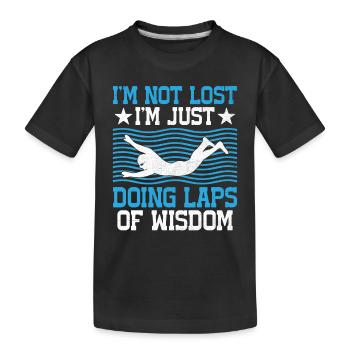 Professeur d’éducation physique Professeurs d’éducation physique École Spor - T-shirt bio Premium Enfant - noir - Devant