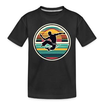 Capoeira - T-shirt bio Premium Enfant - noir - Devant