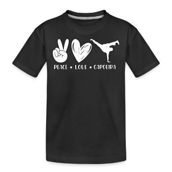 Capoeira - T-shirt bio Premium Enfant - noir - Devant