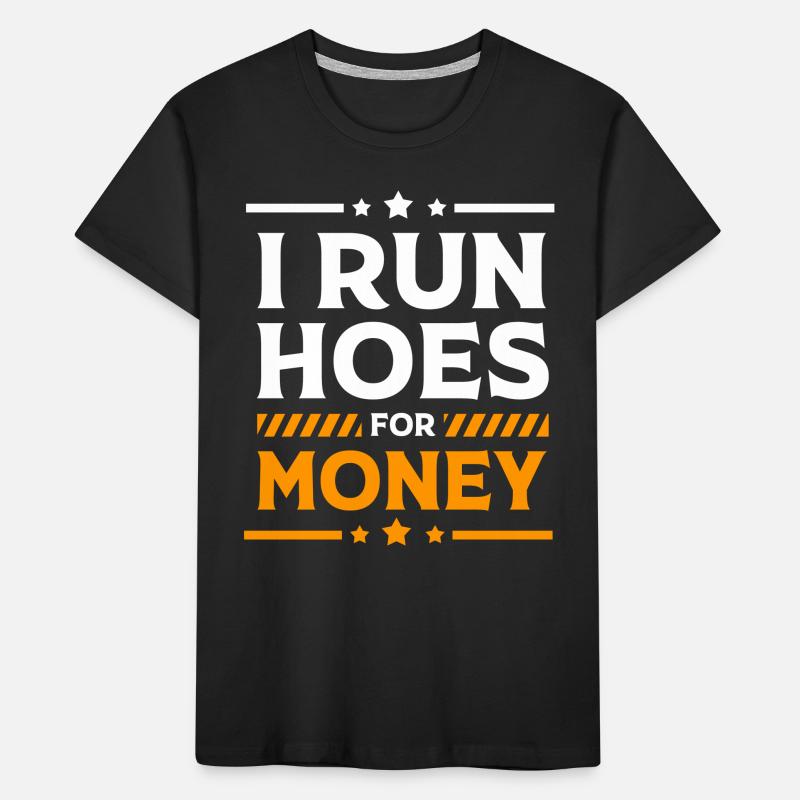 Construction worker construction site Kids' Premium Organic T-Shirt