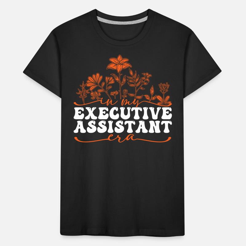 À l’époque de mon assistante de direction T-shirt bio Premium Enfant