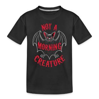 Emo Revival and Alternative Fashion for Scene Kids - Kids' Premium Organic T-Shirt - black - Front